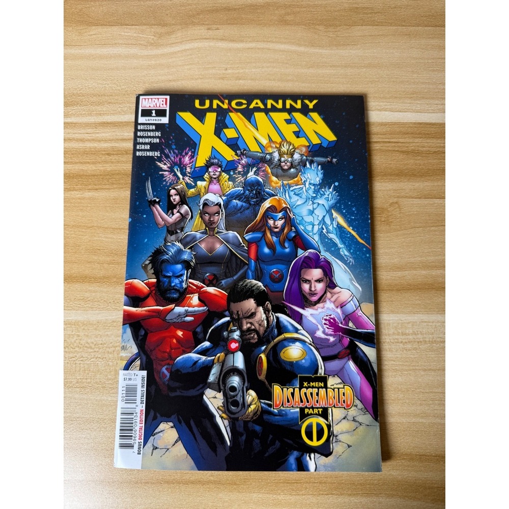 Uncanny X-Men #1 Disassembled‎ Part 1 Marvel Comic Book 2019